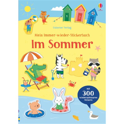 预订不退不换德语 Mein Immer-wieder-Stickerbuch - Im Sommer[9781789411003]
