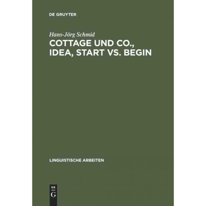 按需印刷不退不换DEG Cottage und Co., idea, start vs. begin[9783484302907]