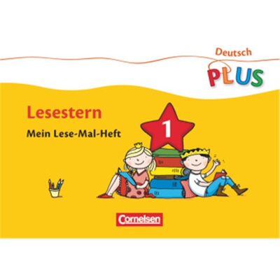 预订不退不换德语 Deutsch plus - Grundschule - Lese-Mal-Hefte[9783060826605]