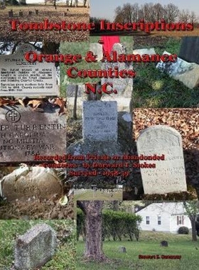 按需印刷Tombstone Inscriptions - Orange and Alamance Counties - N.C.[9780359930807]