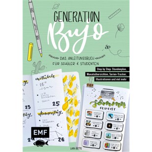Schüler 德语 Anleitungsbuch 预订 und BuJo Step Generation Das Studenten für