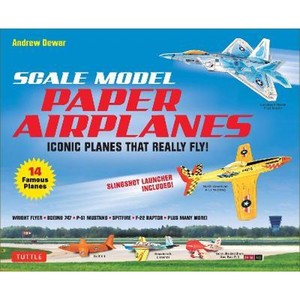 预订Scale Model Paper Airplanes Kit:Iconic Planes That Really Fly! Slingshot Launcher Included!- Just Pop-out and Assem