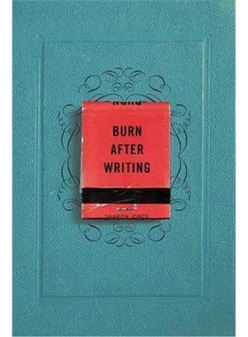 Burn After Writing 英文原版 写后即焚 创意笔记本 日志 记事本 日记 【上海外文书店】