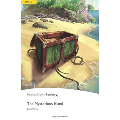 英文原版 培生分级阅读 Level 2: The Mysterious Island (Pearson English Readers) 原版进口【上海外文书店】