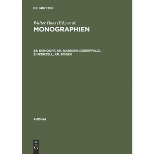 按需印刷不退不换DEG Monographien, 34, Diendorf, Kr. Nabburg (Oberpfalz). Zinzenzell, Kr. Bogen[9783484231344]