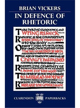按需印刷不退不换In Defence of Rhetoric[9780198117919]