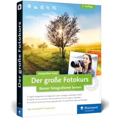 预订【德语】 Der große Fotokurs:Besser fotografieren lernen. Das komplette Fotowissen!