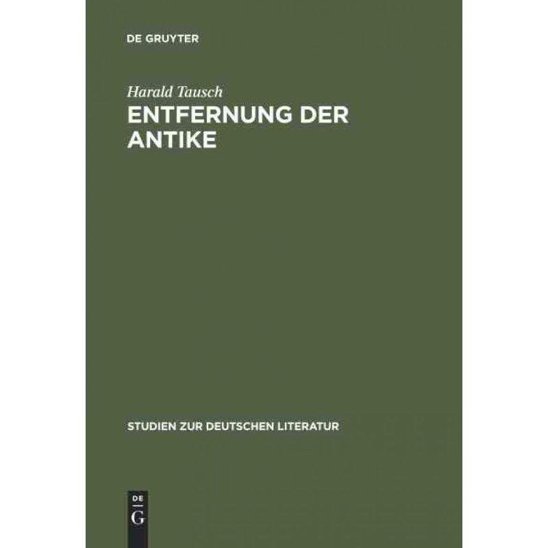 按需印刷DEG Entfernung der Antike[9783484181564]