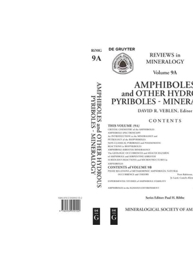 按需印刷DGYT Amphiboles and Other Hydrous Pyriboles[9780939950102]