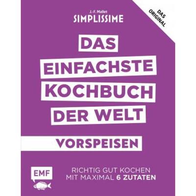 预订【德语】 Simplissime - Das einfachste Kochbuch der Welt: Vorspeisen:Richtig gut ko
