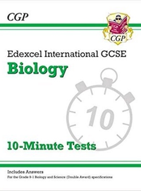 预订不退不换Grade 9-1 Edexcel International GCSE Biology: 10-Minute Tests (with answers)