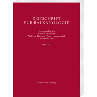 预订不退不换德语Zeitschrift fur Balkanologie 56 (2020) 2[9783447181068]