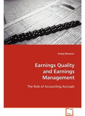 按需印刷不退不换Earnings Quality and Earnings Management[9783639055443]