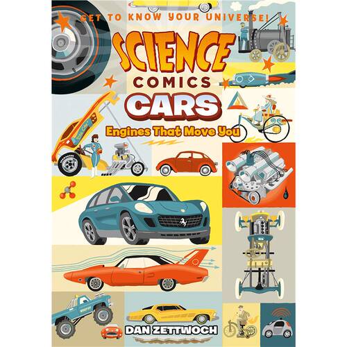 科学漫画系列 汽车 Science Comics: Cars 英文原版【上海外文书店】