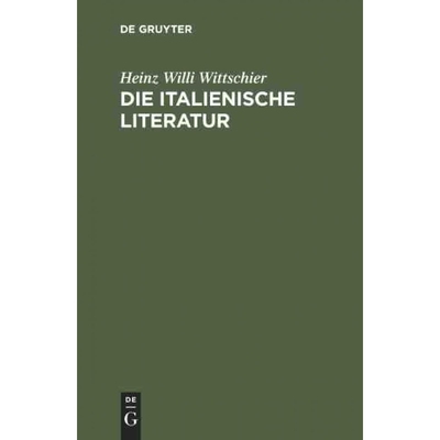 按需印刷DEG Die italienische Literatur[9783484501232]