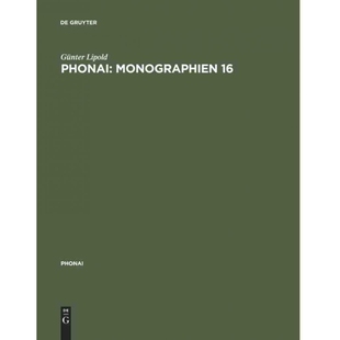 按需印刷不退不换DEG Phonai: Monographien 16[9783484231269]