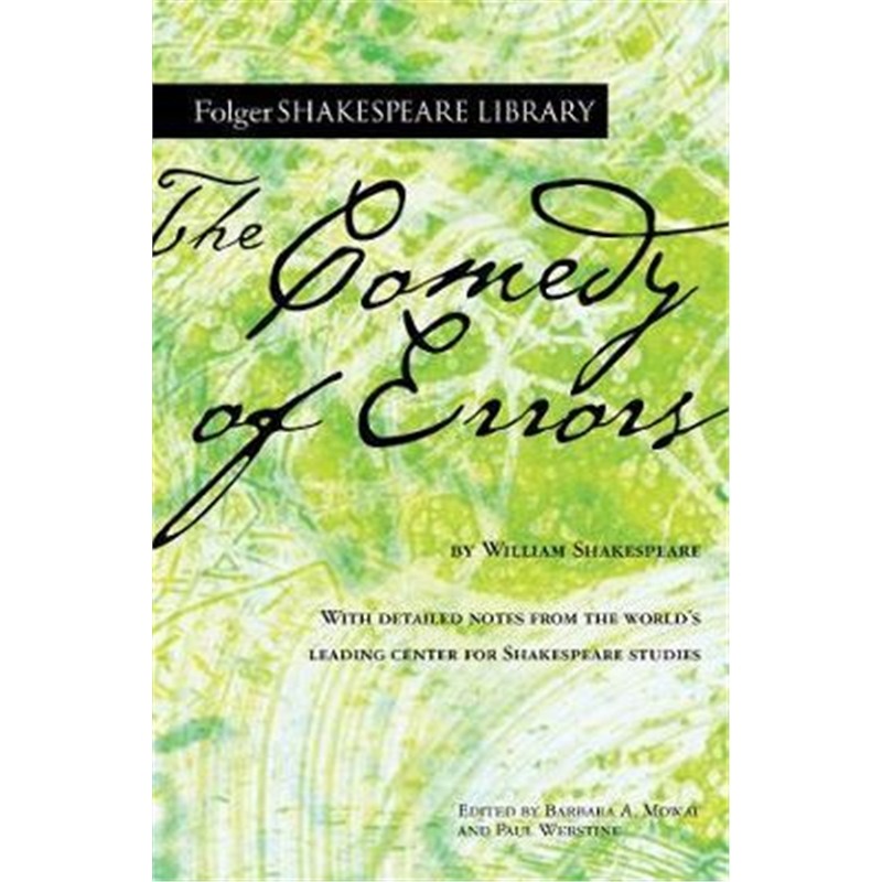 莎士比亚 英文原版 The Comedy of Errors 错误的喜剧 英文原版 William Shakespeare