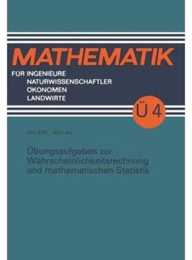 预订【德语】 Übungsaufgaben zur Wahrscheinlichkeitsrechnung und mathematischen Statist