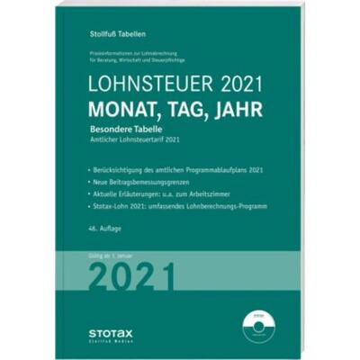 预订不退不换德语 Tabelle, Lohnsteuer 2021 Monat, Tag, Jahr