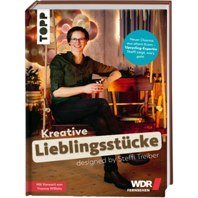 预订【德语】Kreative Lieblingsstücke designed by Steffi Treiber:Neuer Charme aus altem Kram