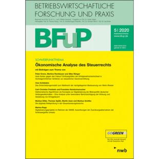预订不退不换德语 Okonomische Analyse des Steuerrechts:BFuP