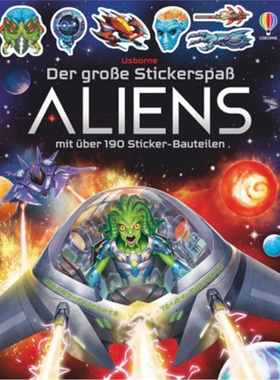 预订【德语】 Der große Stickerspaß: Aliens[9781789414271]