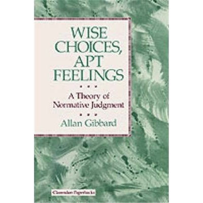 按需印刷Wise Choices, Apt Feelings:A Theory of Normative Judgment[9780198249849]