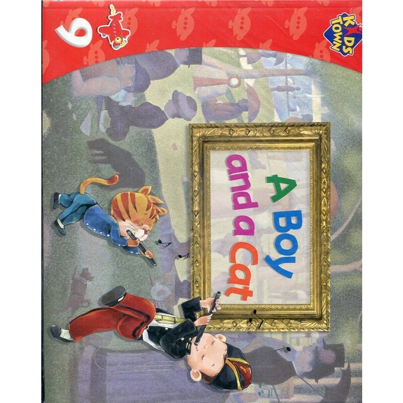 KIDS TOWN Level 3-9: A BOY AND A CATwith a