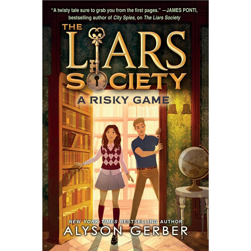现货 一场危险的游戏 说谎者协会系列 A Risky Game (the Liars Society #2) 英文原版 上海外文 9781338859249