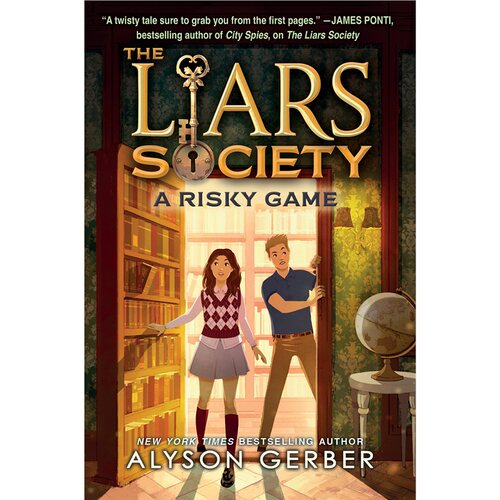 现货 一场危险的游戏 说谎者协会系列 A Risky Game (the Liars Society #2) 英文原版 上海外文 9781338859249