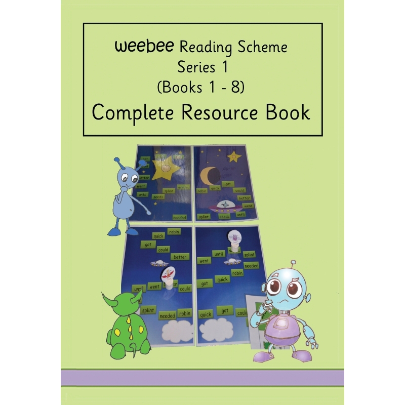 按需印刷Complete Resource Book weebee Reading Scheme Series 1[9781913946081]