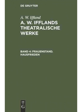 按需印刷DEG Frauenstand. Hausfrieden[9783111197173]