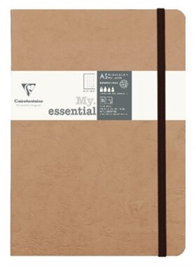 预订不退不换德语 Notizbuch Age Bag My.Essential A5 96 Blatt dot-linierteatur, Tabak[3329680793437]