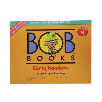 英文原版 Bob Books 附卡片 English Readers 4 Early Readers 鲍勃阅读 儿童启蒙词汇【上海外文书店】