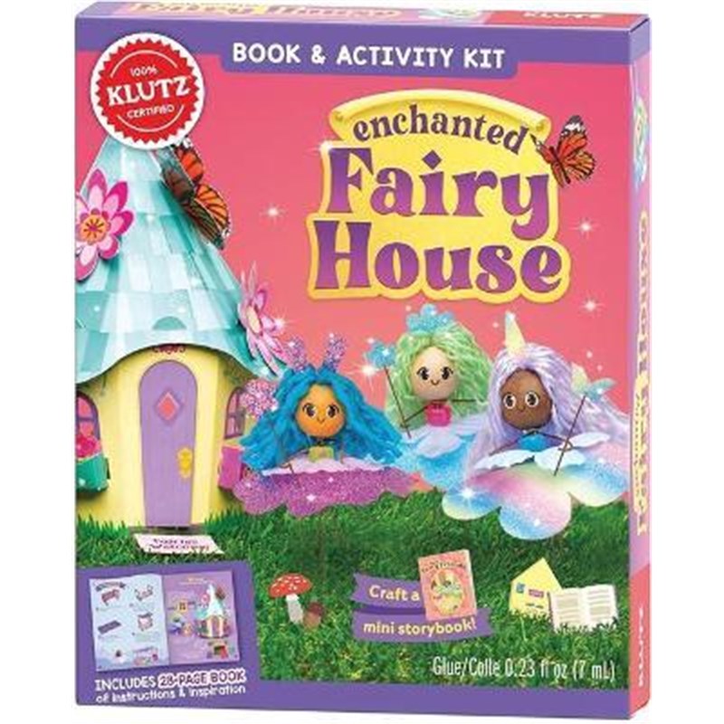 Enchanted Fairy House: Magical Garden 仙女屋 神奇花园 手工制作 DIY 儿童玩具 原版进口