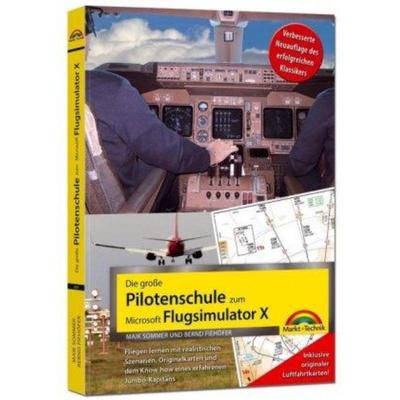 预订【德语】 Die große Pilotenschule zum Microsoft Flugsimulator X:Fliegen lernen mit