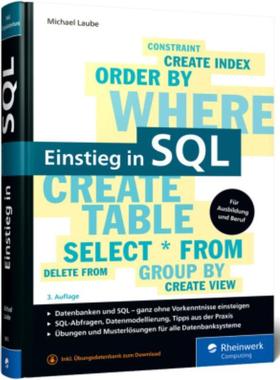 预订【德语】 Einstieg in SQL:Für alle wichtigen Datenbanksysteme: MySQL, PostgreSQL, M