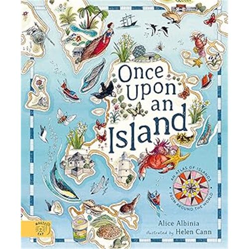 现货 岛屿的故事：世界岛屿图集 Once Upon An Island : An Atlas of Islands From Around the World