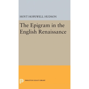9780691653556 the Renaissance English 按需印刷不退不换Epigram