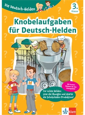 预订【德语】 Klett Knobelaufgaben für Deutsch-Helden 3. Klasse[9783129496343]