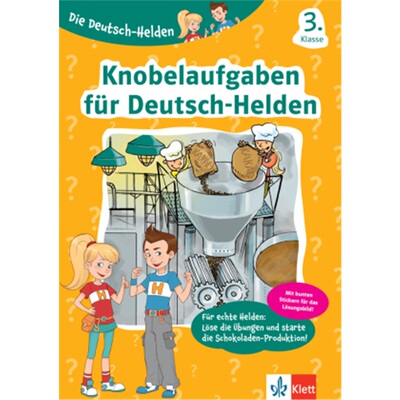 预订不退不换德语 Klett Knobelaufgaben für Deutsch-Helden 3. Klasse[9783129496343]