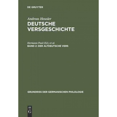 按需印刷不退不换DEG Der altdeutsche Vers[9783110001754]