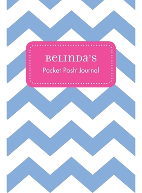 按需印刷Belinda's Pocket Posh Journal, Chevron[9781524800963]