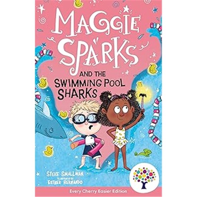 现货 玛吉·斯帕克斯与游泳池鲨鱼：简易版 Maggie Sparks and the Swimming Pool Sharks: Accessible Easier Edition