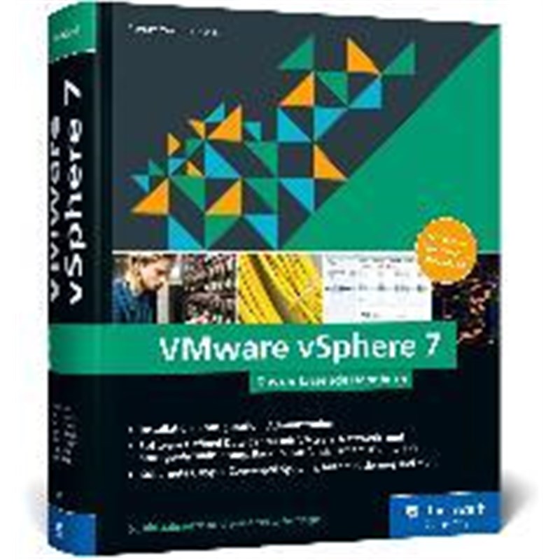 预订【德语】 VMware vSphere 7:Das umfassende Handbuch zur Virtualisierung mit vSphere 7. Mit Bonuskapiteln zum Download-封面