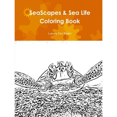 按需印刷不退不换 SeaScapes & Sea Life Coloring Book