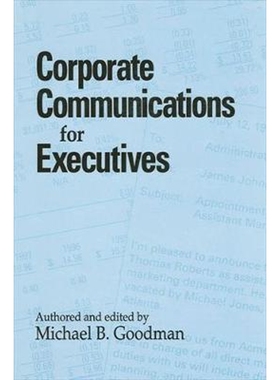 按需印刷Corporate Communications for Executives[9780791437629]