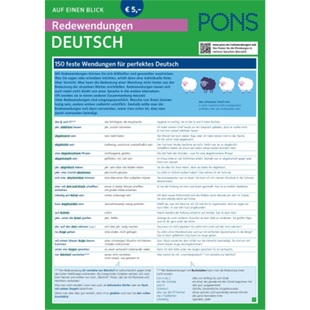 Redewendungen auf 9783125620629 德语 Deutsch PONS Blick 预订 einen
