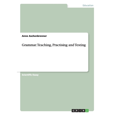 按需印刷Grammar. Teaching, Practising and Testing[9783656872207]