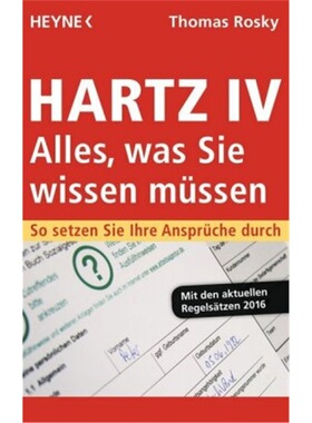 预订【德语】Hartz IV - Alles, was Sie wissen mussen[9783453603493]